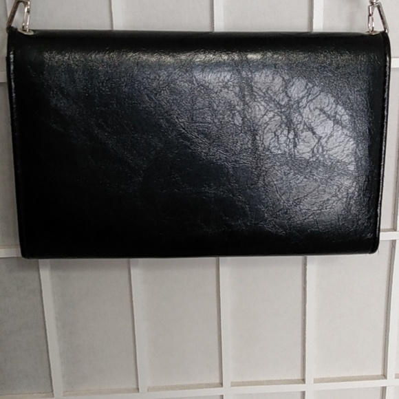 Crossbody Bag – Black – Tassel Accent – Zip Pocket - Picture 3 of 8